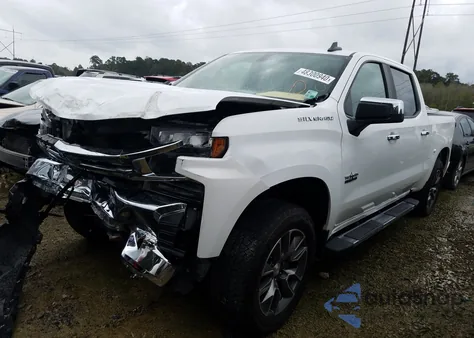 2019 Chevrolet Silverado C1500 Lt z USA, uszkodzony, nr VIN 1GCPWCED0KZ141126